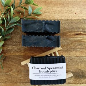Charcoal Spearmint Eucalyptus Artisan Soap
