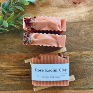 Rose Kaolin Clay Artisan Soap