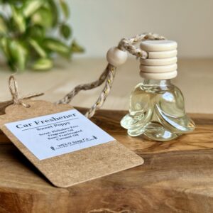 Sweet Poppy Car Freshener – Soft Floral Fragrance Blend
